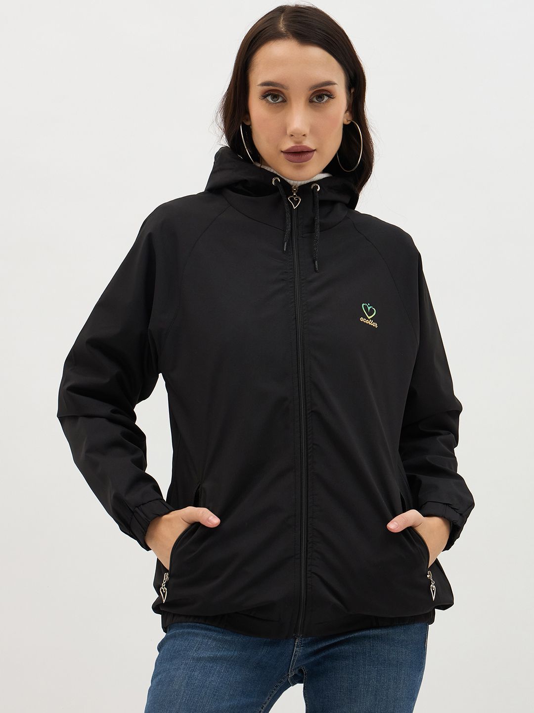 Scoller Solid Women Wind Cheater-picture-18