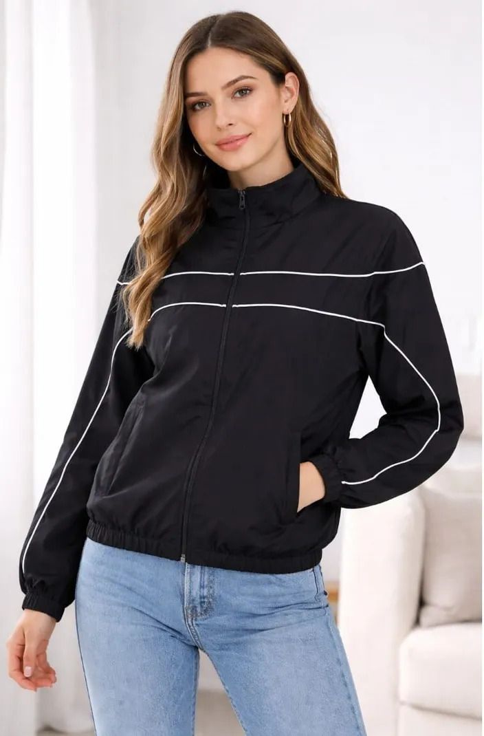 SNF Lifestyle Solid Women Wind Cheater-picture-23
