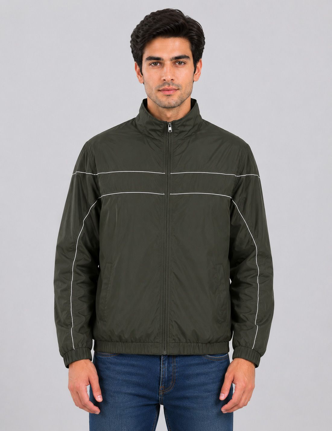 SNF Men Lifestyle Solid Men Wind Cheater-picture-19