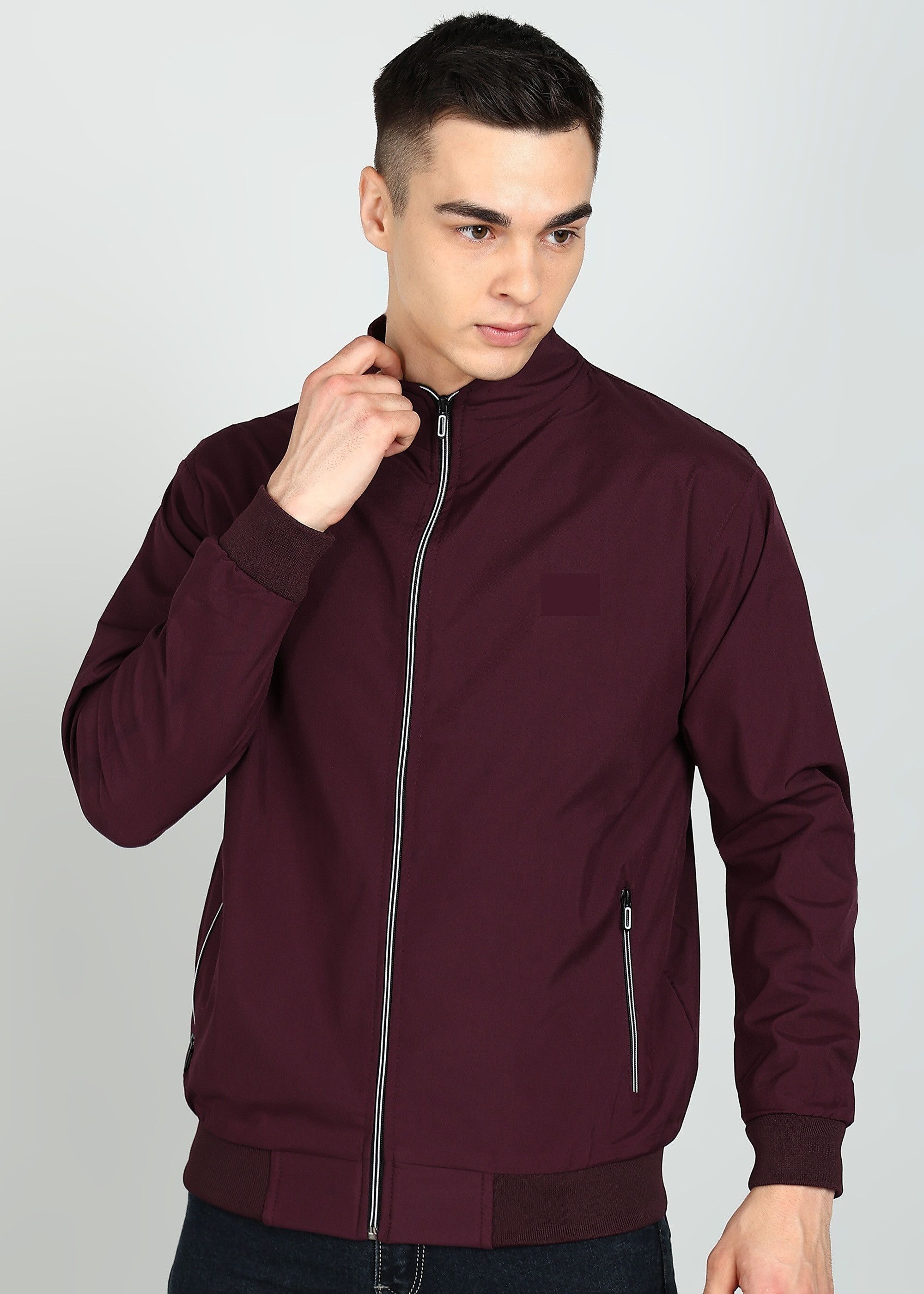 AWIBE MEN SOLID PREMIUM WINDCHEATER JACKET II Men Wind Cheater