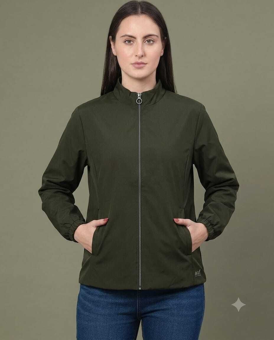 AZF Solid Women Wind Cheater-picture-39