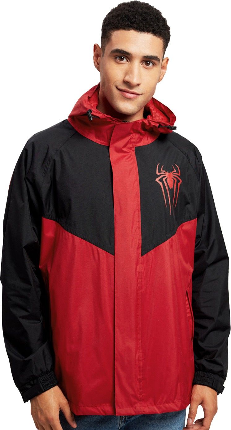 The Souled Store Spiderman Printed Men Wind Cheater-picture-14