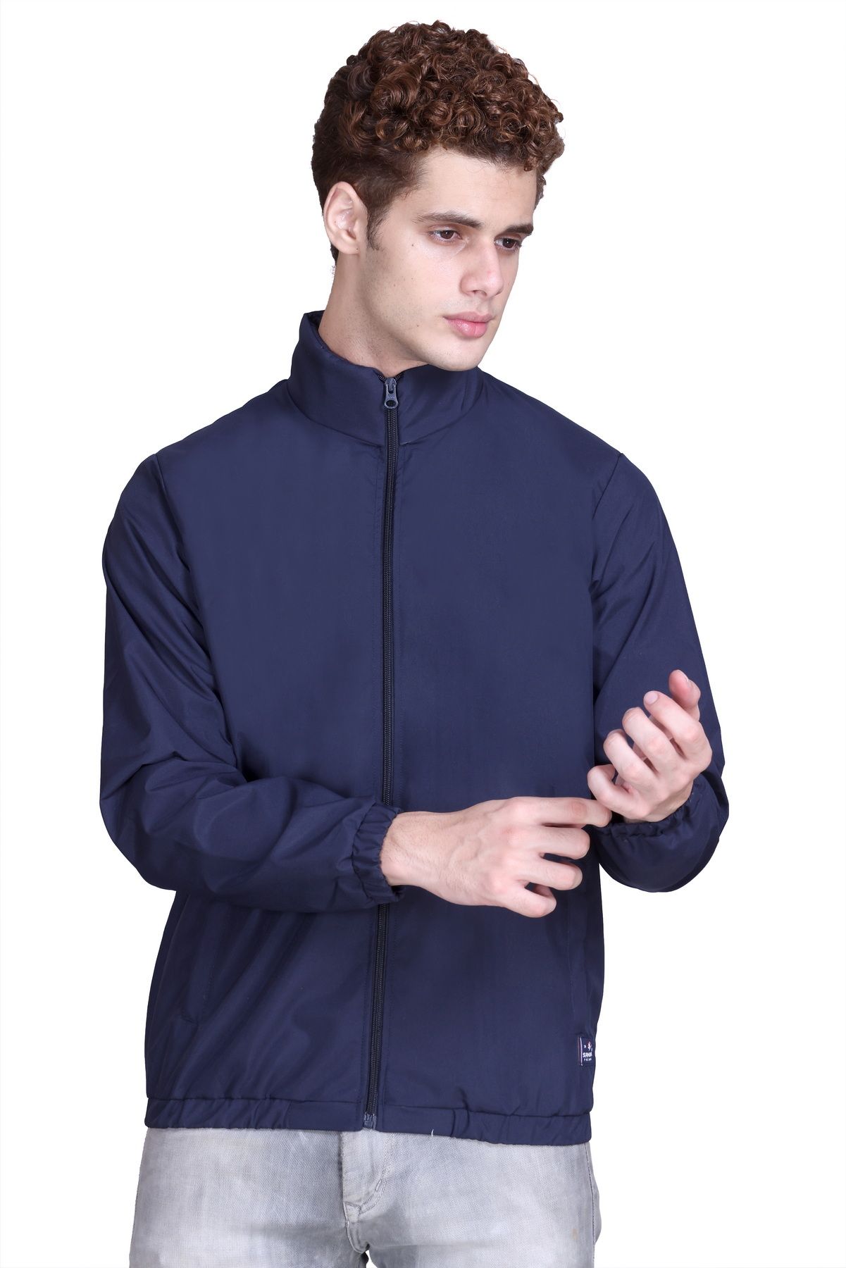 SANHOK Waterproof Polyester Windcheater Sports Gym Running Travel Sunscreen Jacket Solid Men Wind Cheater-picture-27