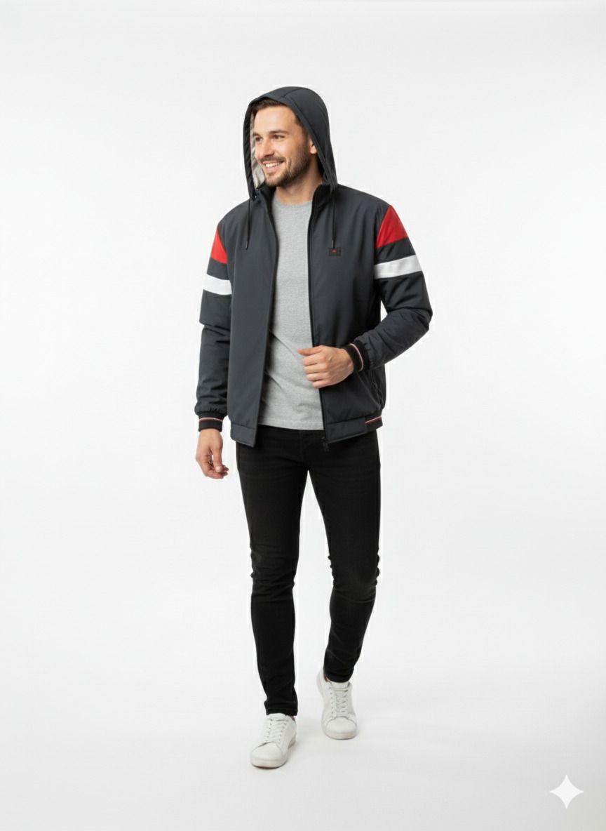 SOUNIK FASHION SDS Colorblock Men Wind Cheater-picture-24