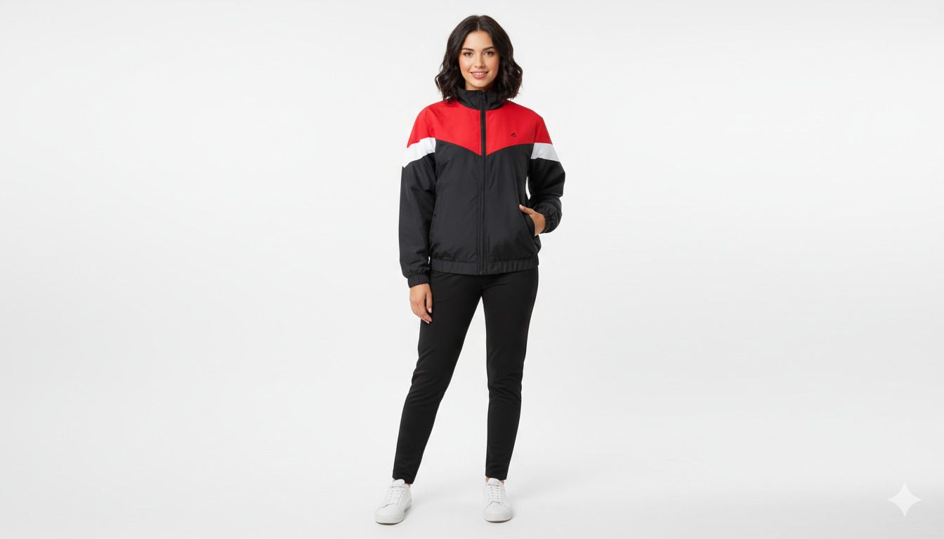 SOUNIK FASHION SDS Colorblock Women Wind Cheater-picture-25
