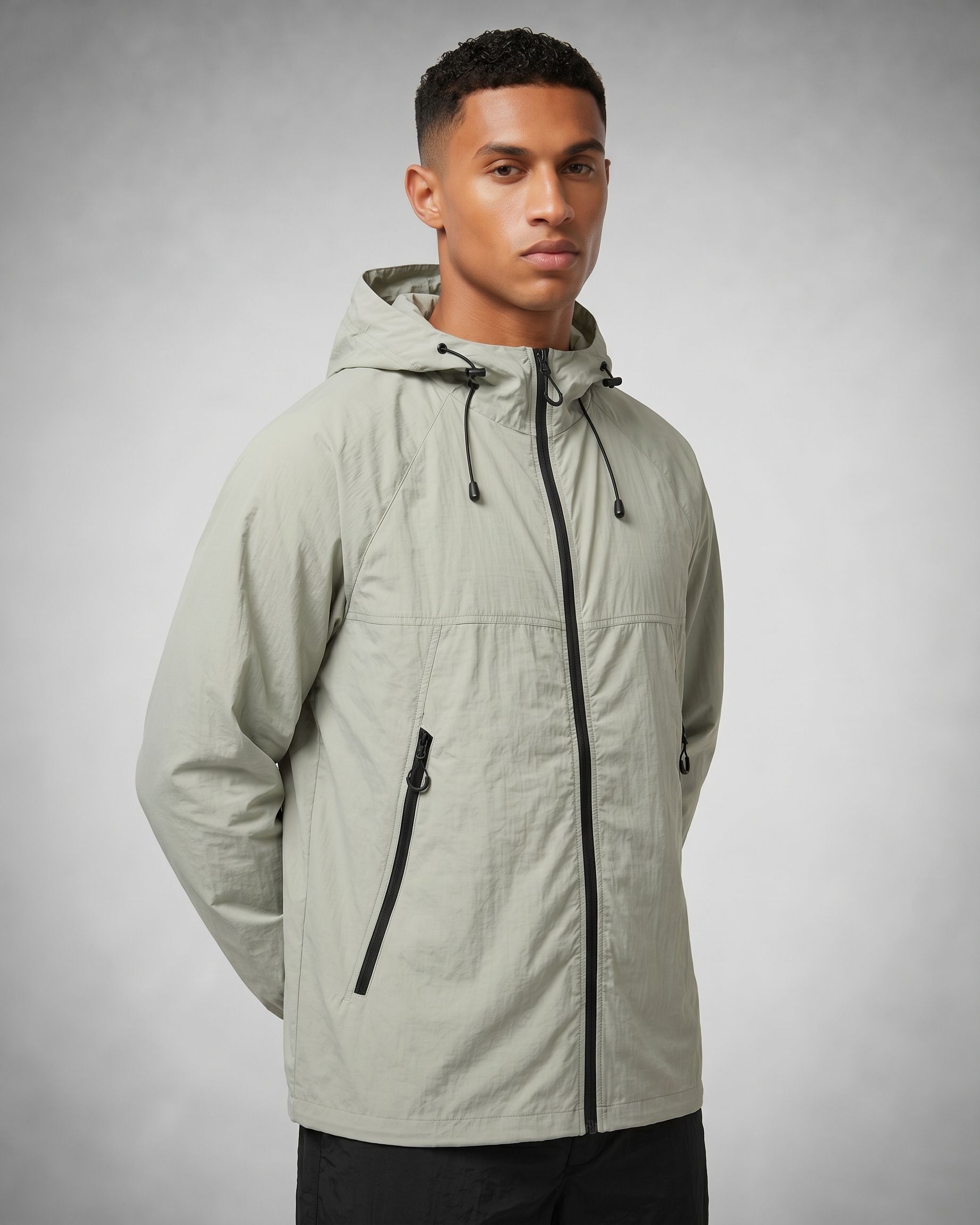 CHKOKKO Premium Windcheater With UPF 50+ Sun Protection Solid Men Wind Cheater-picture-21