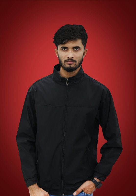 UNSULLY Solid Men Wind Cheater-picture-24
