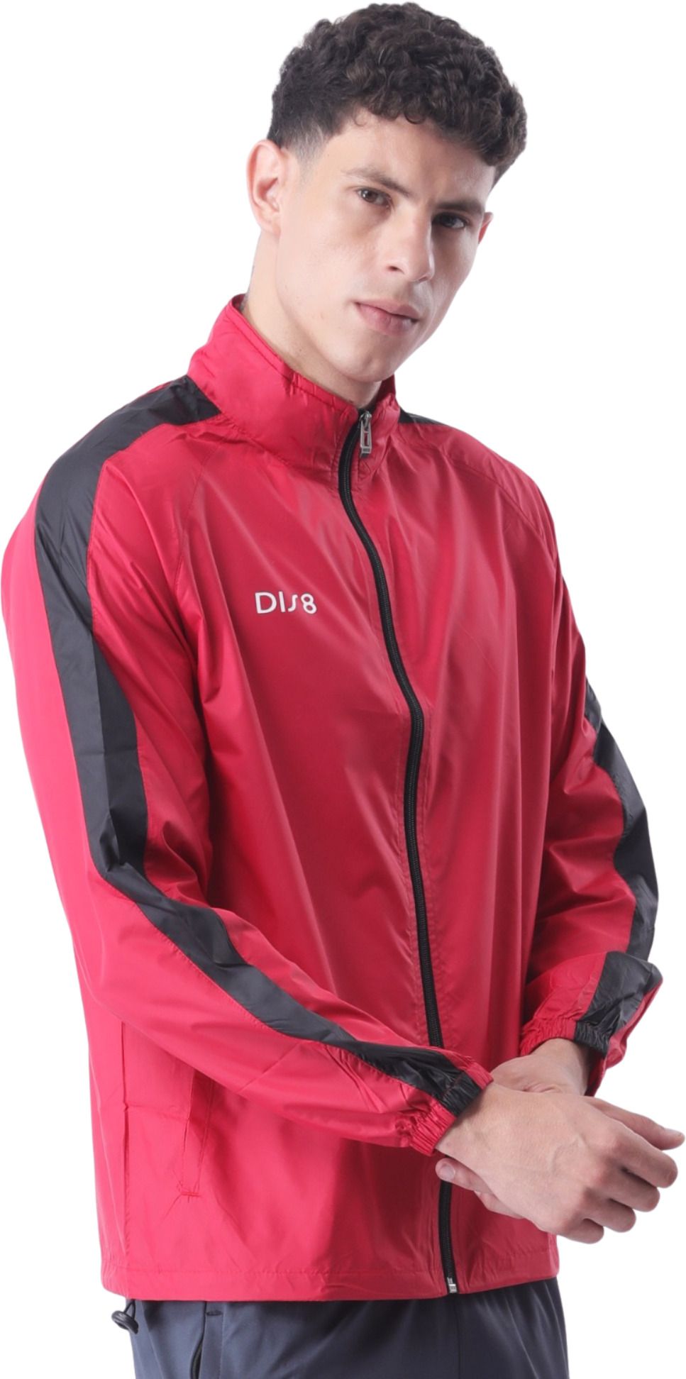 DIS8 Paper Weight Jacket – Feather Light Stretchable Jacket Solid Men Wind Cheater-image-7