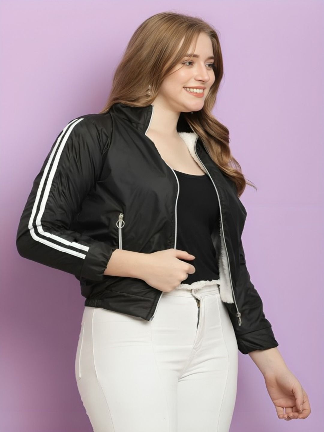 PERFECT PRODUCTIONS Solid Women Wind Cheater