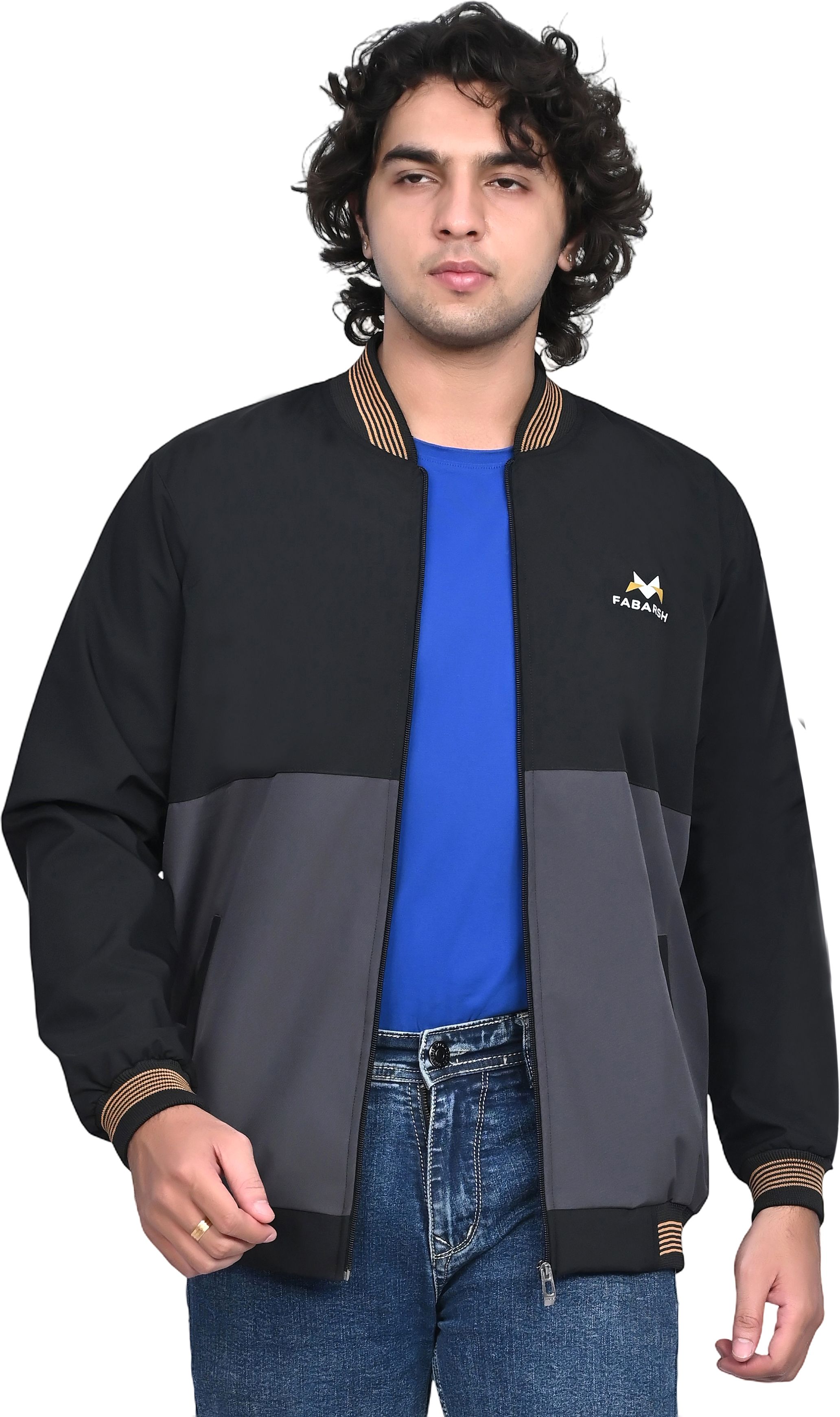 FABARSH Men’s Lightweight Windcheater Jacket Solid Men Wind Cheater-picture-33