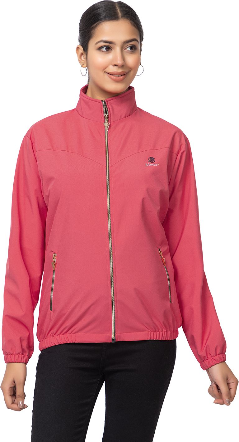 MiNTER Solid Women Wind Cheater