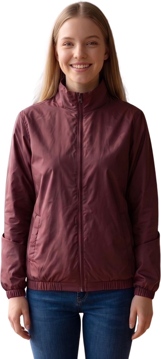 SANHOK Waterproof Polyester Windcheater Sports Gym Running Travel Sunscreen Jacket Solid Women Wind Cheater-image-34