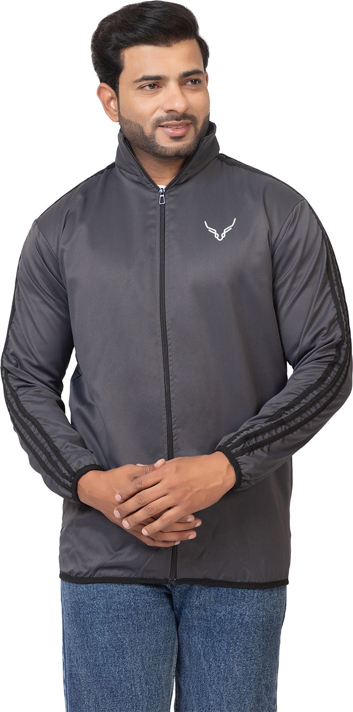 BUFFARO Windcheater for men Solid Men Wind Cheater