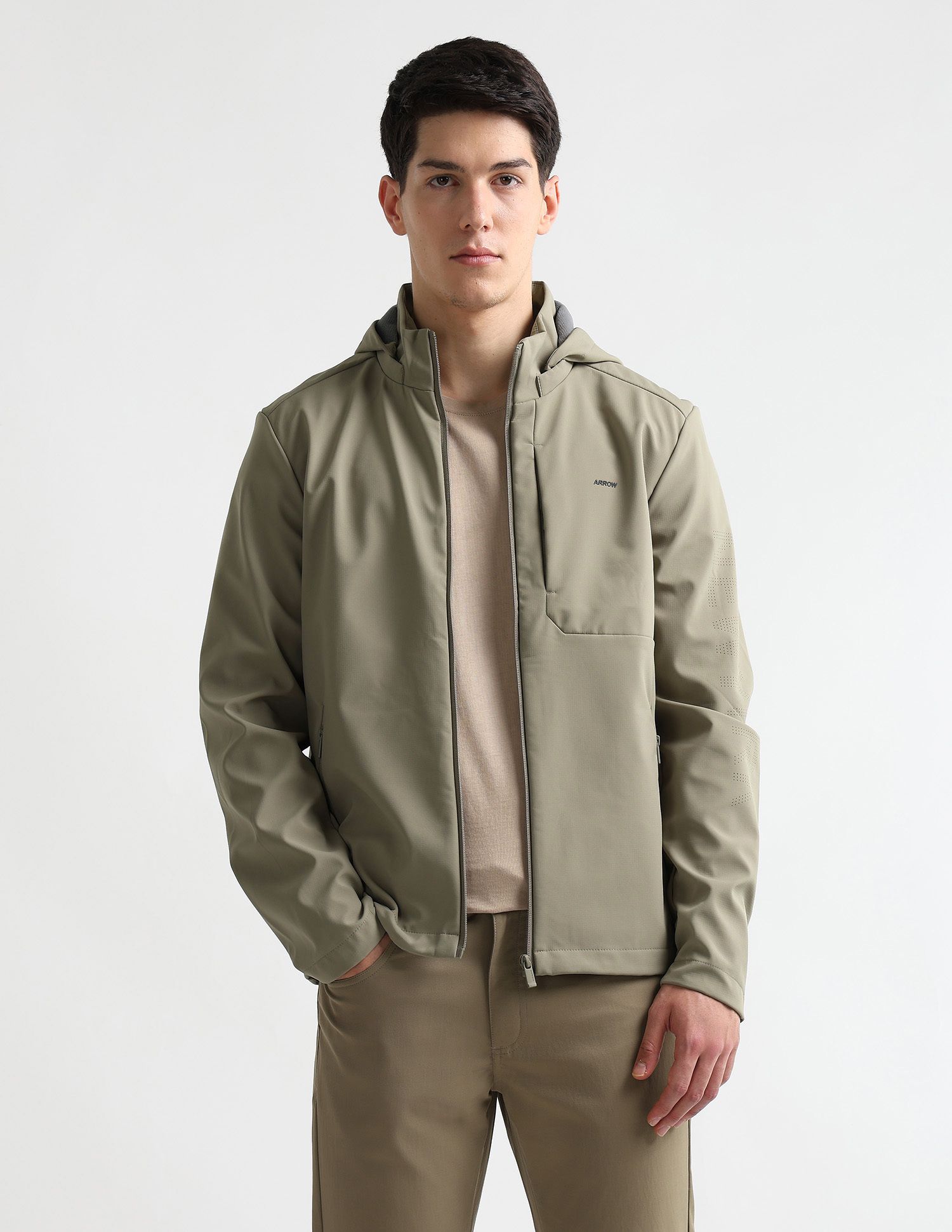 Arrow Newyork Solid Men Wind Cheater-picture-14