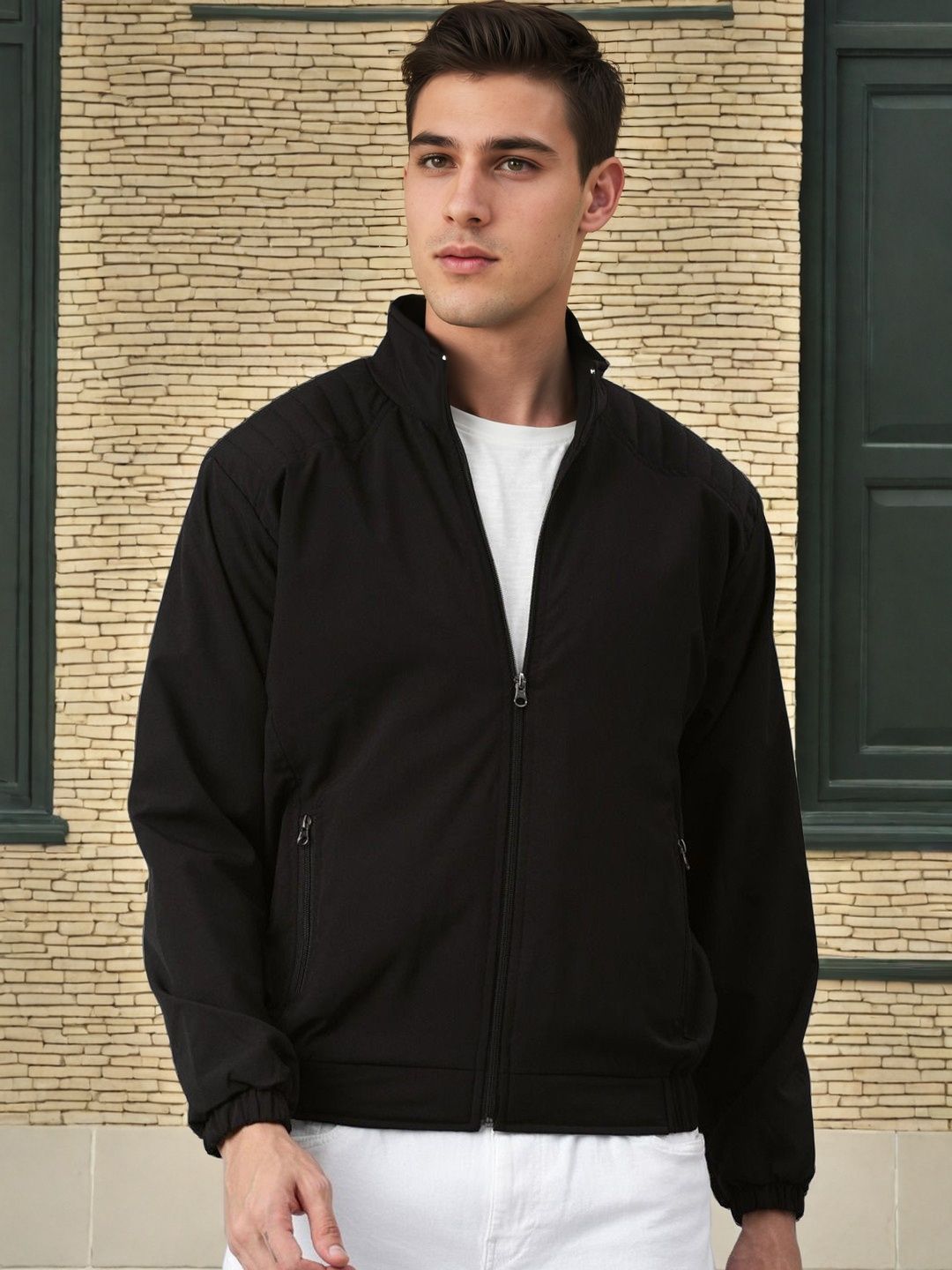 PrintIndia Solid Men Wind Cheater-picture-22