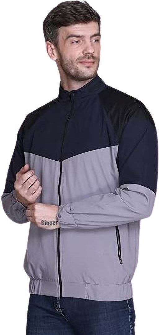 RAXHA HA-102 Solid Men Wind Cheater-picture-12