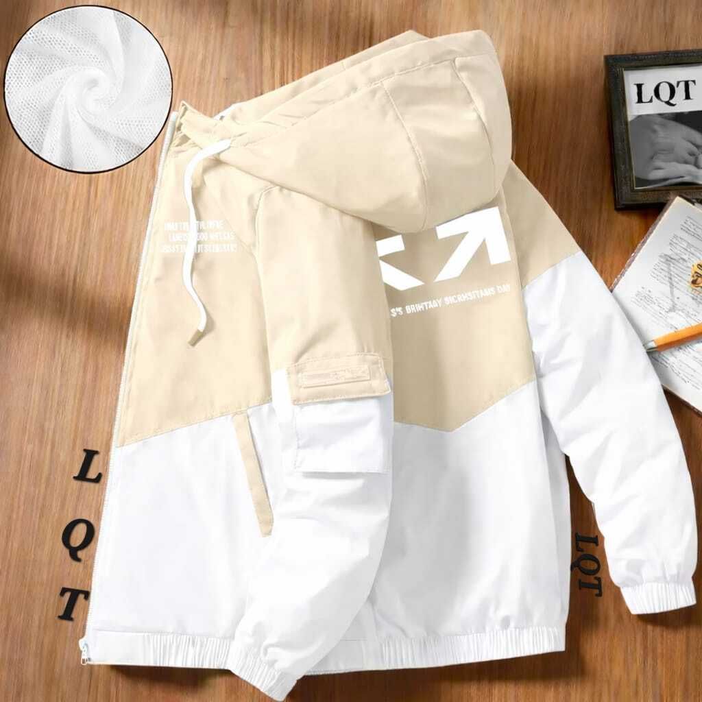 LQT KOREAN MEN WIND CHEATER Colorblock Men Wind Cheater-picture-41