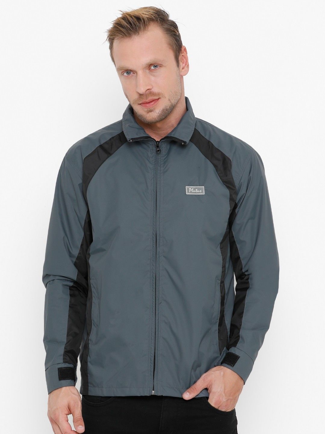 PLUTUS Solid Men Wind Cheater-picture-14