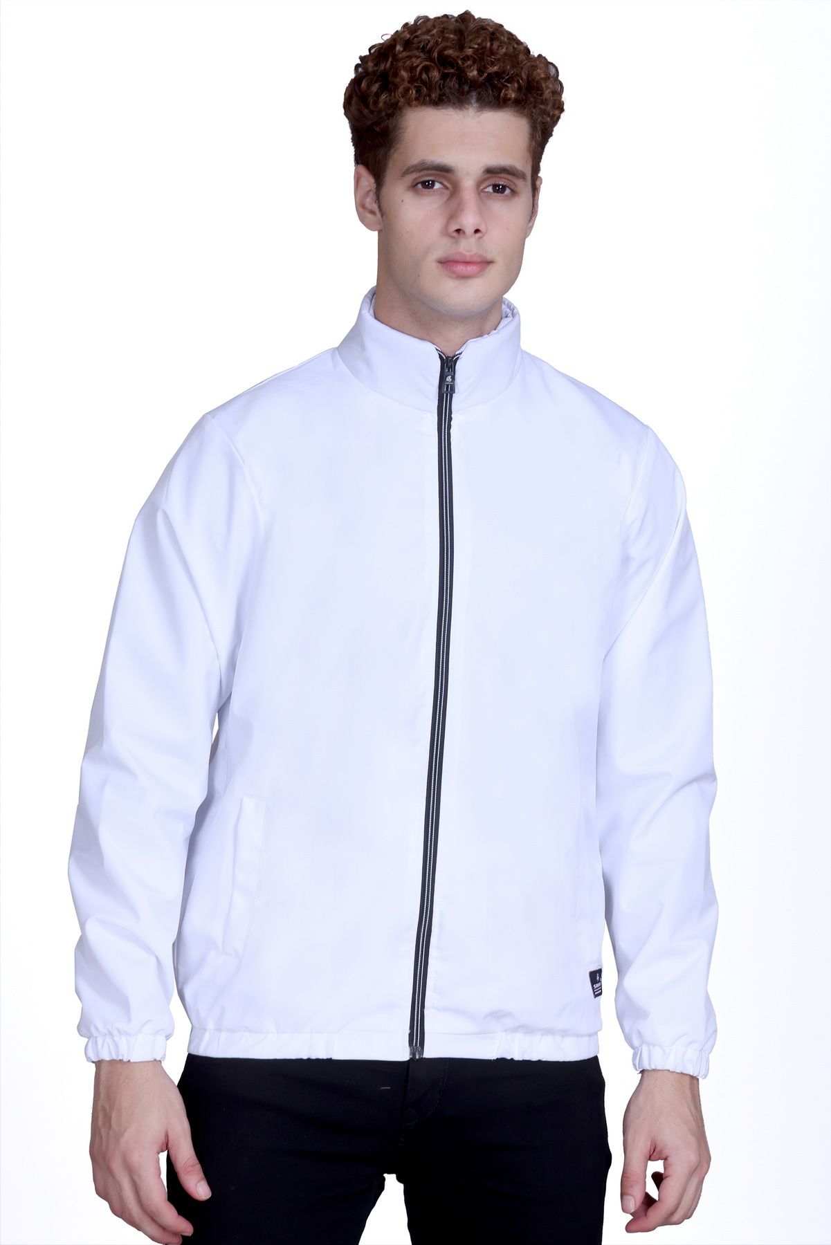 SANHOK Waterproof Polyester Windcheater Sports Gym Running Travel Sunscreen Jacket Solid Men Wind Cheater-picture-45