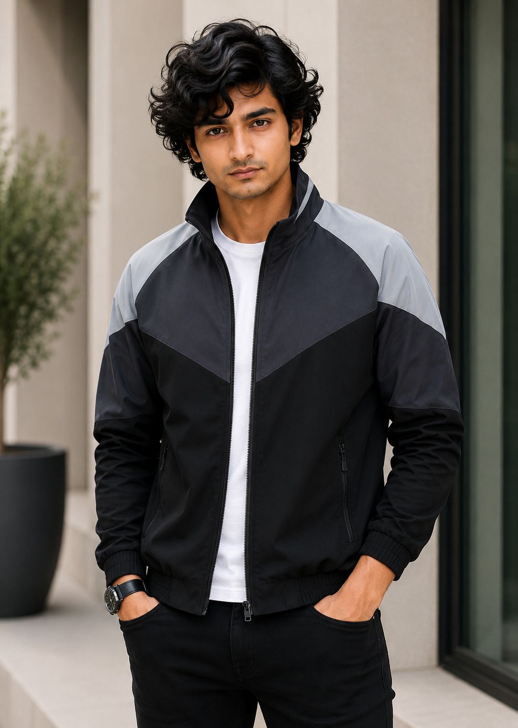 Nxtwin Colorblock Men Wind Cheater-image-25