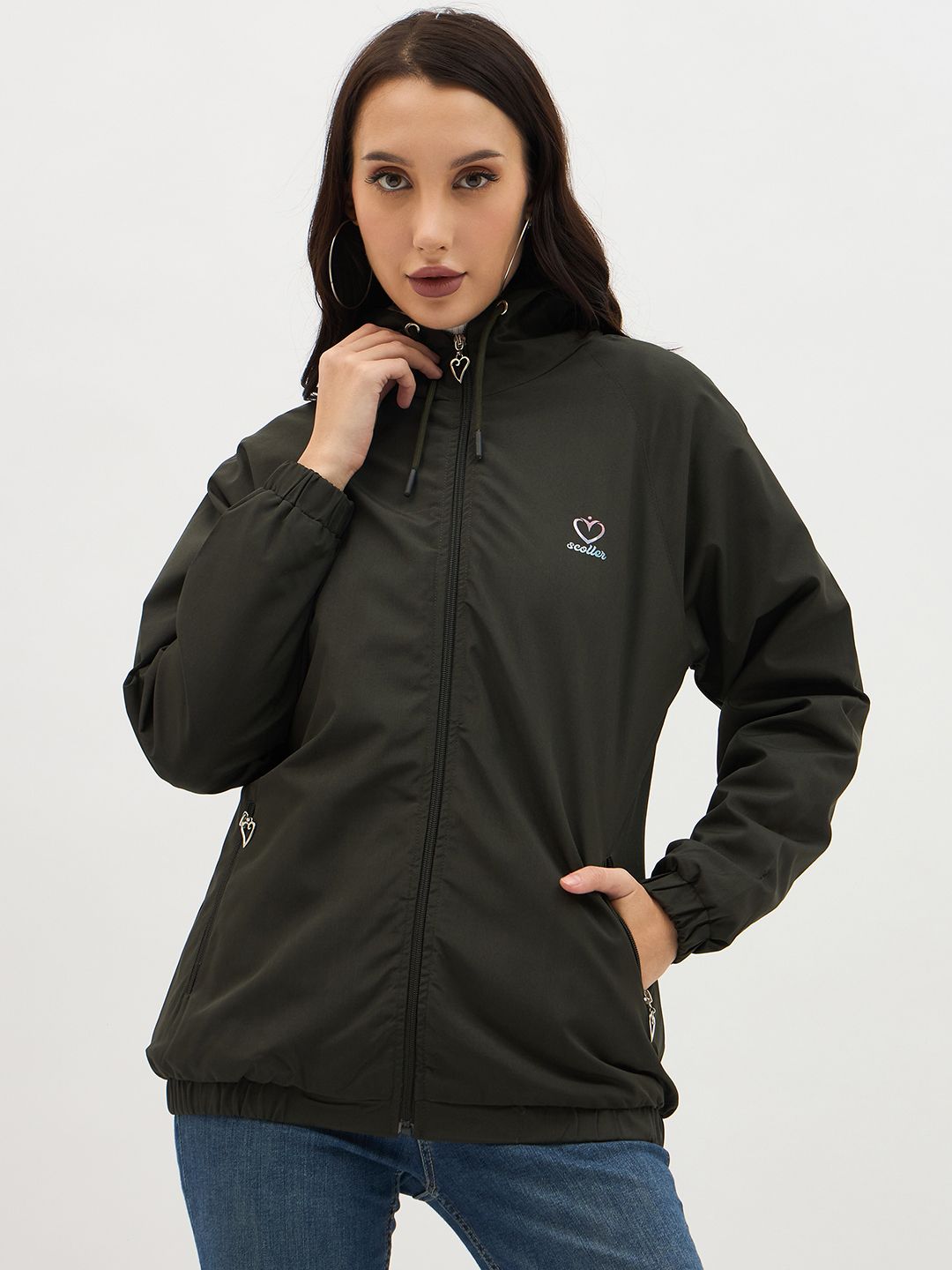 Scoller Solid Women Wind Cheater-picture-44