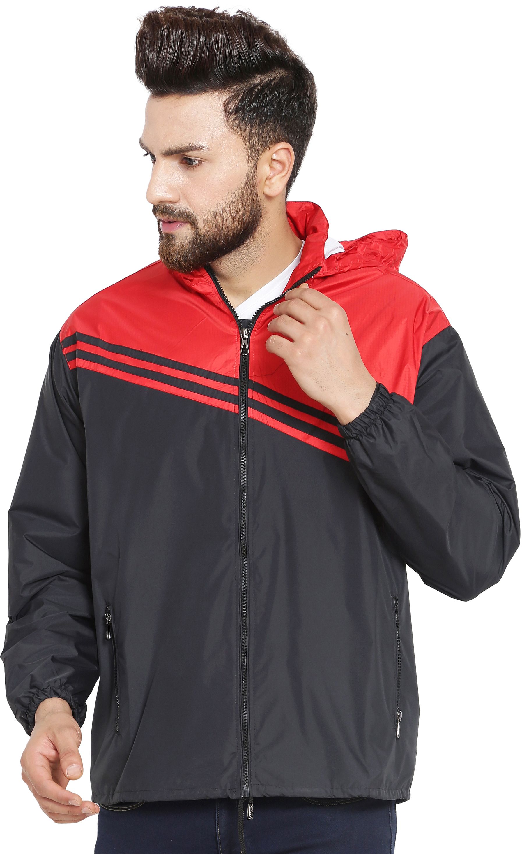 Derbenny Colorblock Men Wind Cheater-picture-10