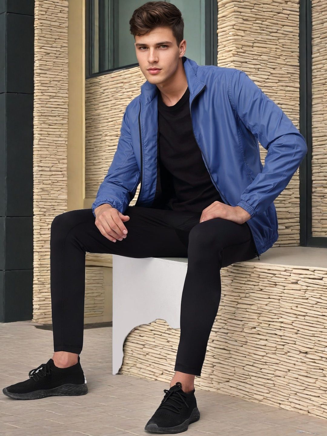 PrintIndia Solid Men Wind Cheater-picture-38