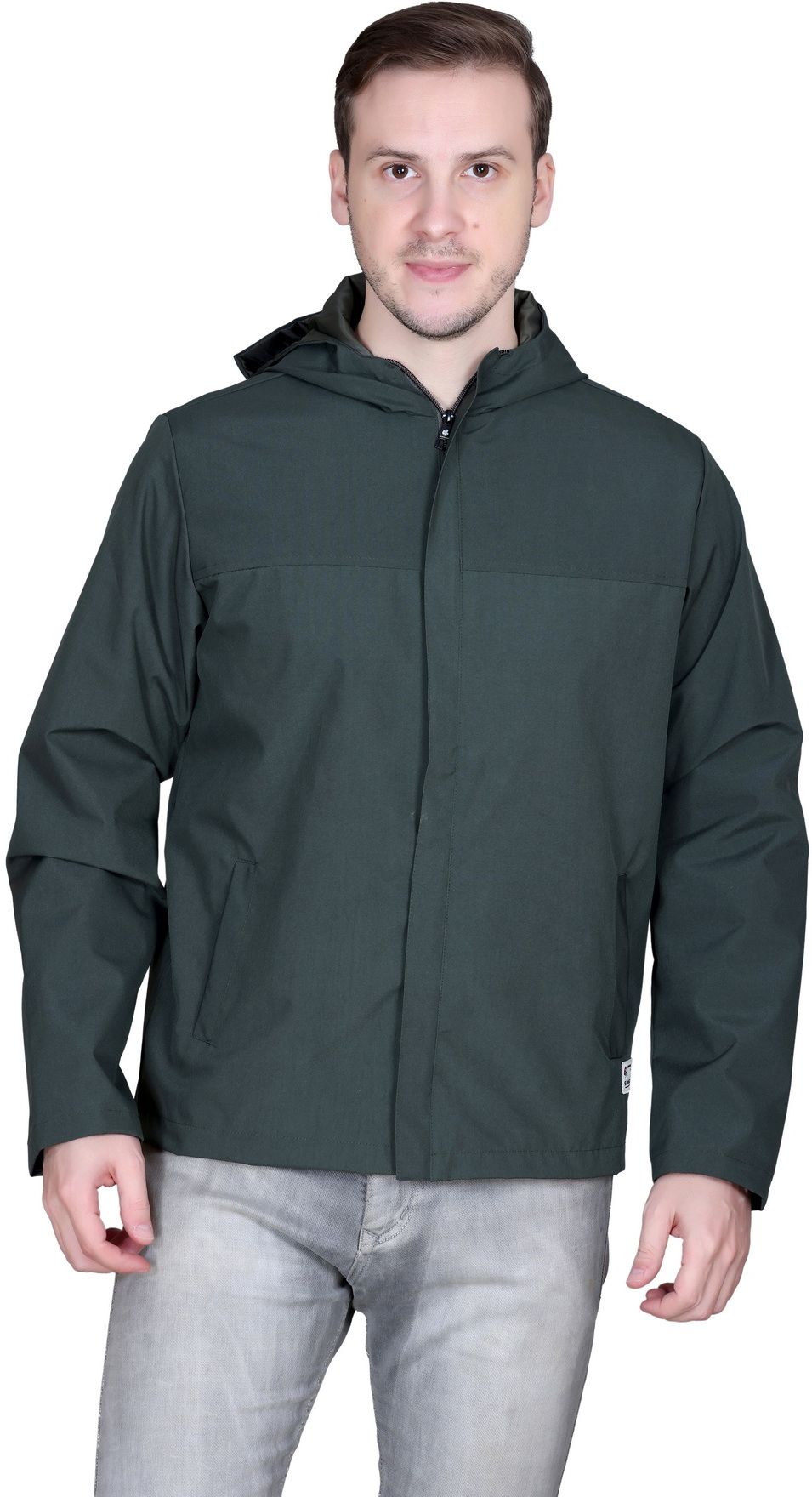 SANHOK Waterproof Polyester Windcheater Hooded Sports Running Travel Sunscreen Jacket Solid Men Wind Cheater-picture-30
