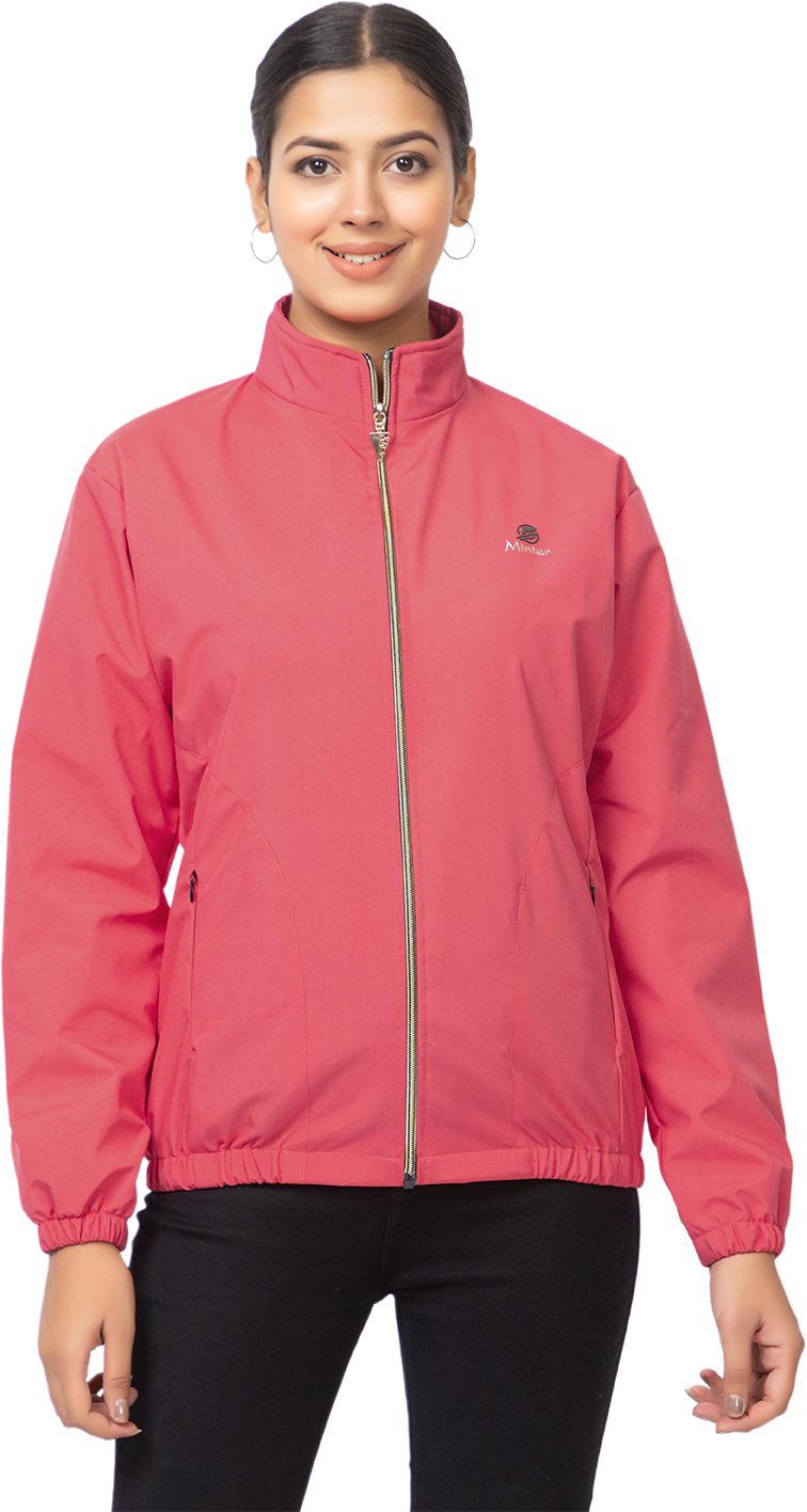 MiNTER Solid Women Wind Cheater