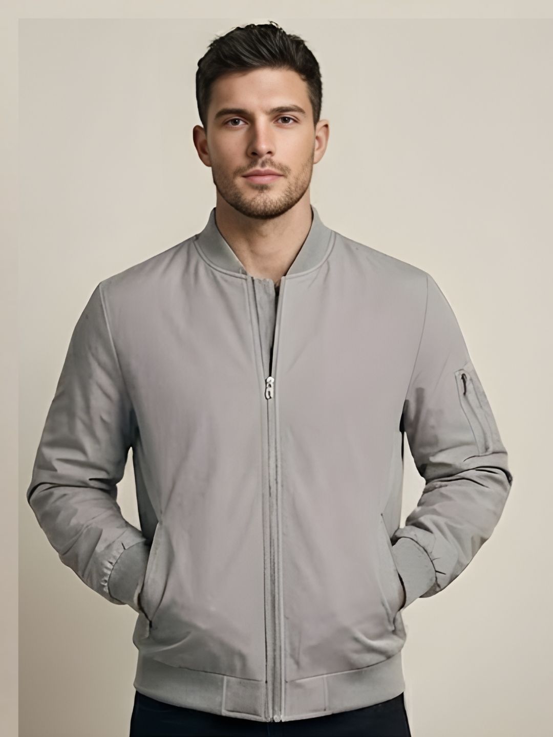 Mia Fashion Men's Lightweight Sunscreen Windcheater – Anti-Tan Casual Sports Jacket Solid Men Wind Cheater-picture-36