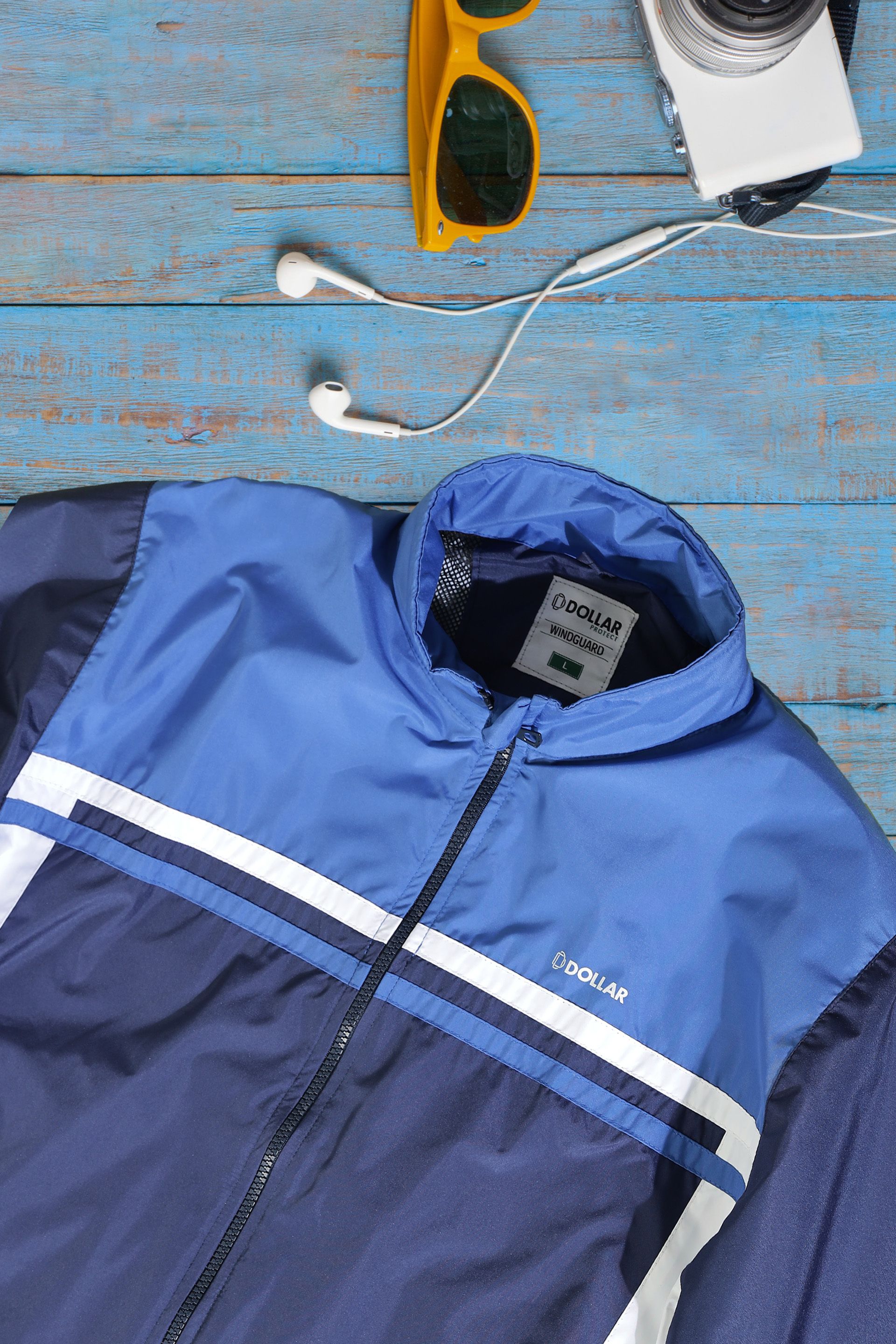 Dollar Lightweight Colorblock Men Wind Cheater-picture-11