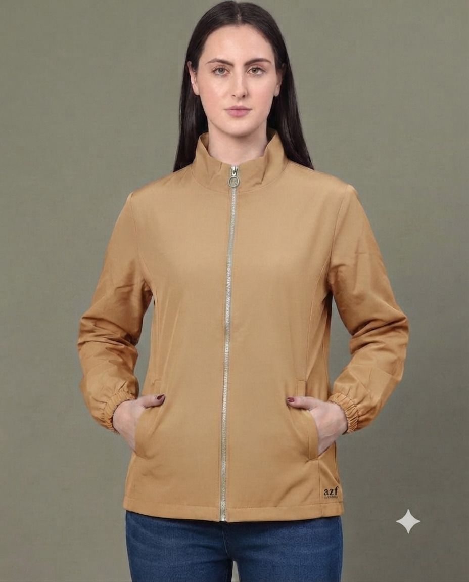 AZF Solid Women Wind Cheater-picture-21