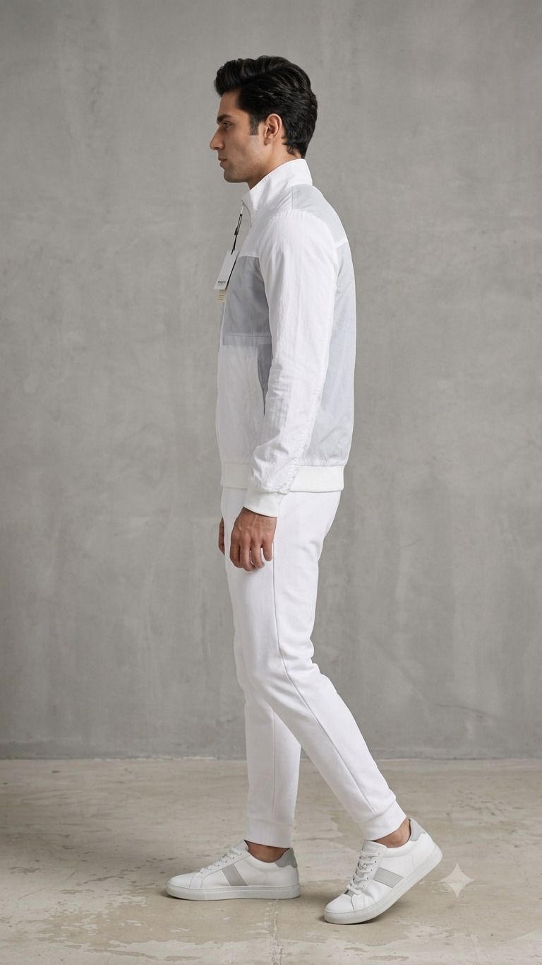 FROST FIT Solid Men Wind Cheater-image-1