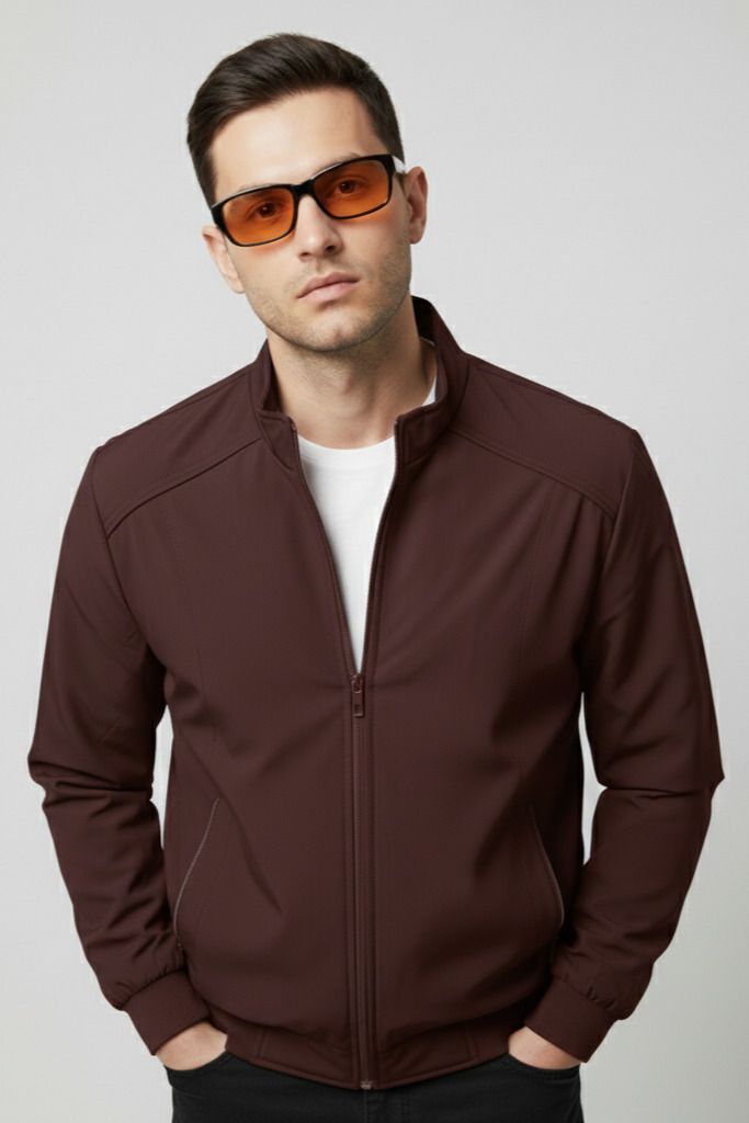 LOVE LONDON Solid Men Wind Cheater-picture-19