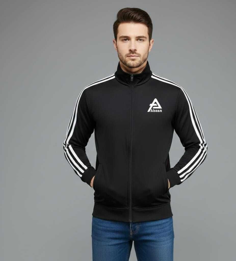 Abaan Solid Men Wind Cheater-picture-39