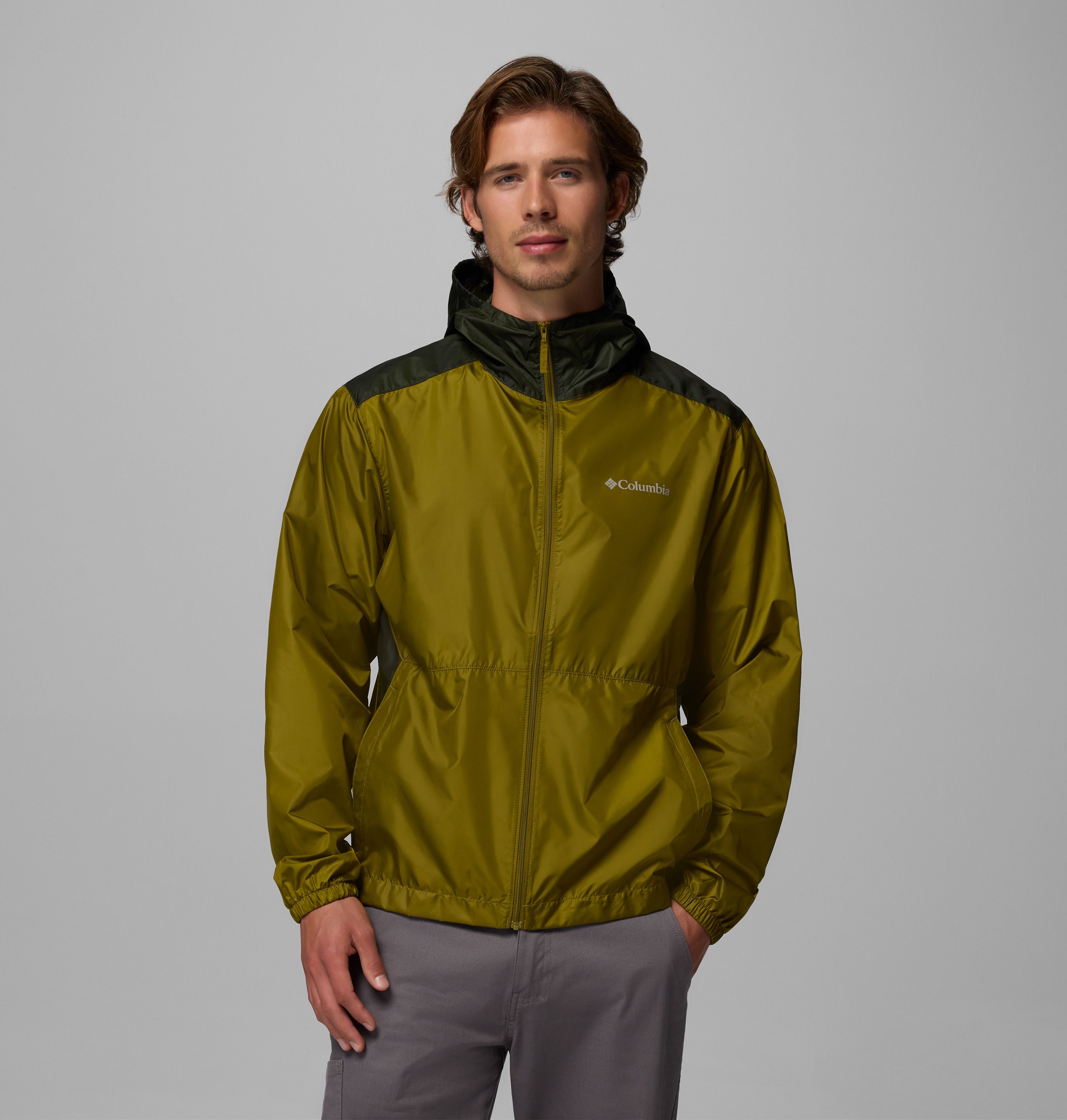 Columbia Sportswear Discovery Loop Solid Men Wind Cheater-picture-37