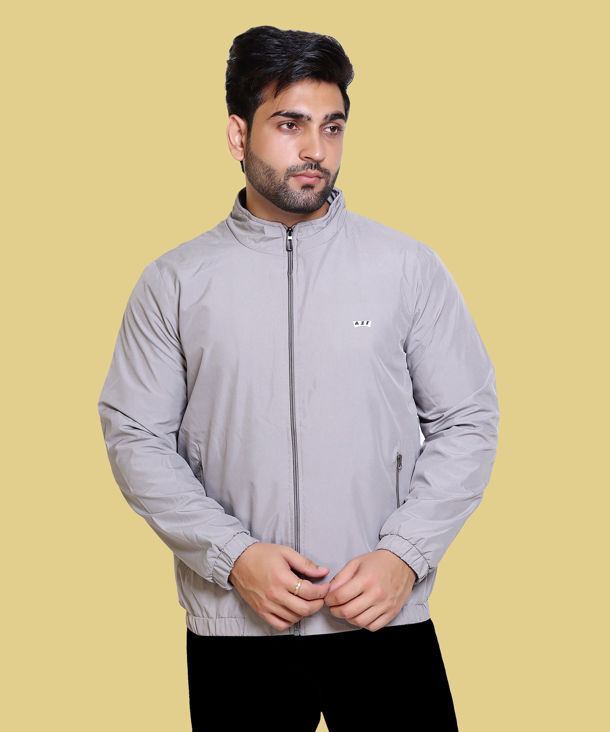 HouseOfCommon Men's Solid Windcheater Solid Men Wind Cheater-picture-11