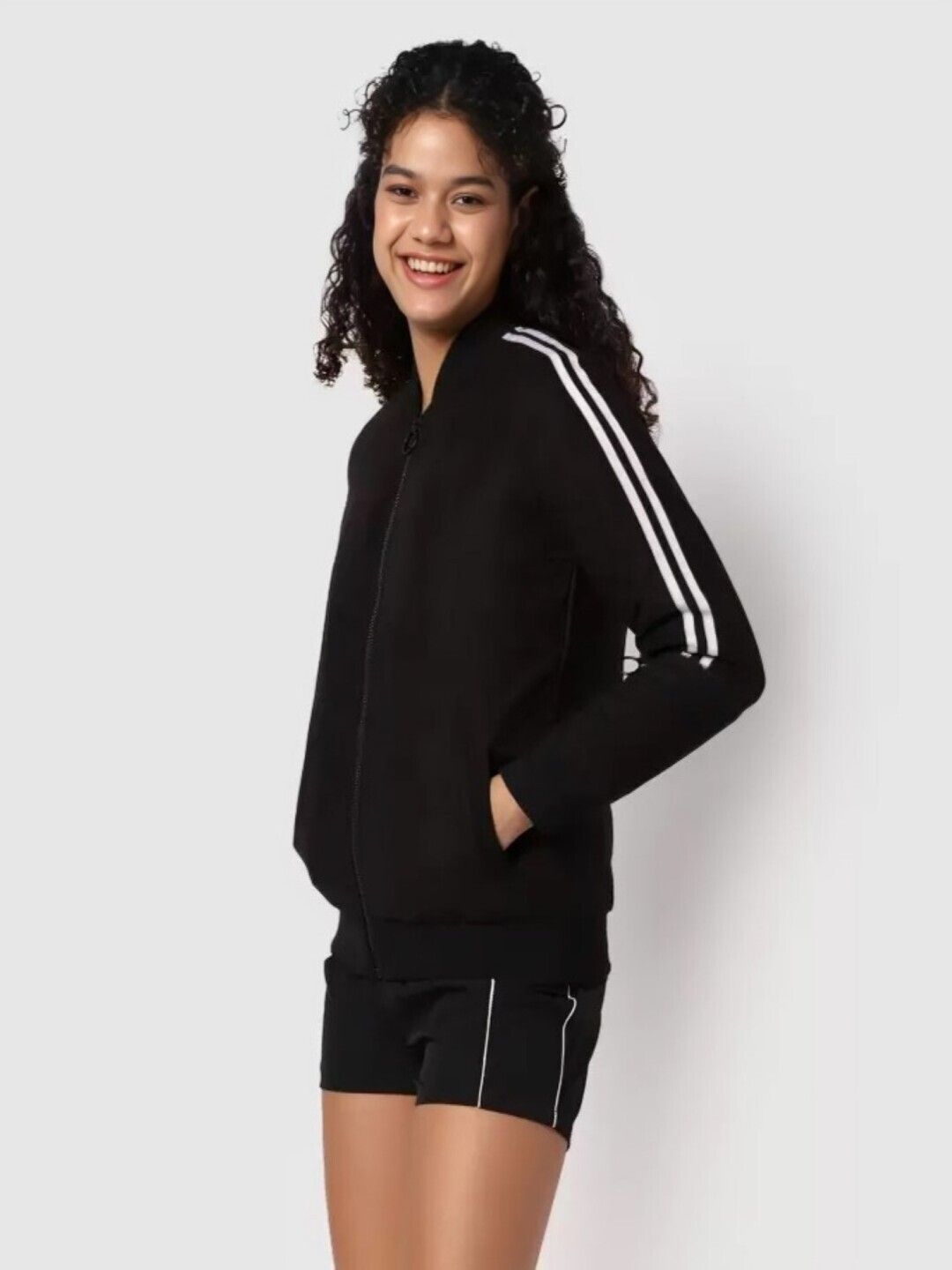 MAYKR Solid Women Wind Cheater