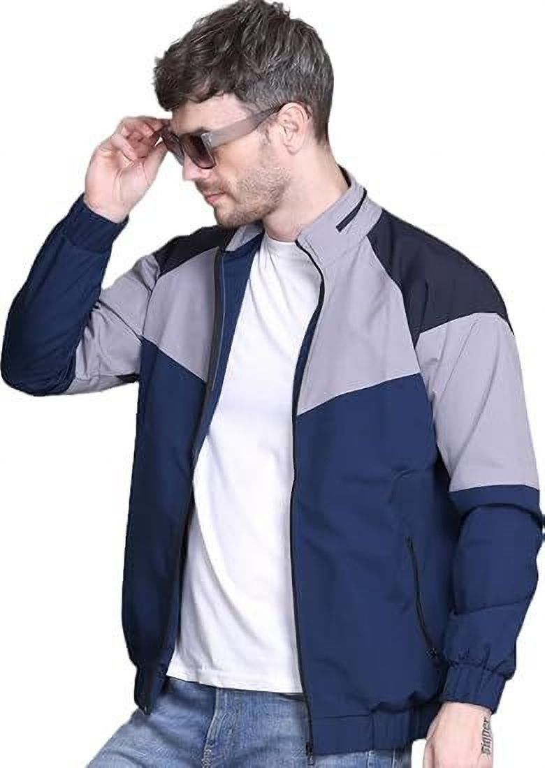 RAXHA HA-102 Solid Men Wind Cheater-picture-22