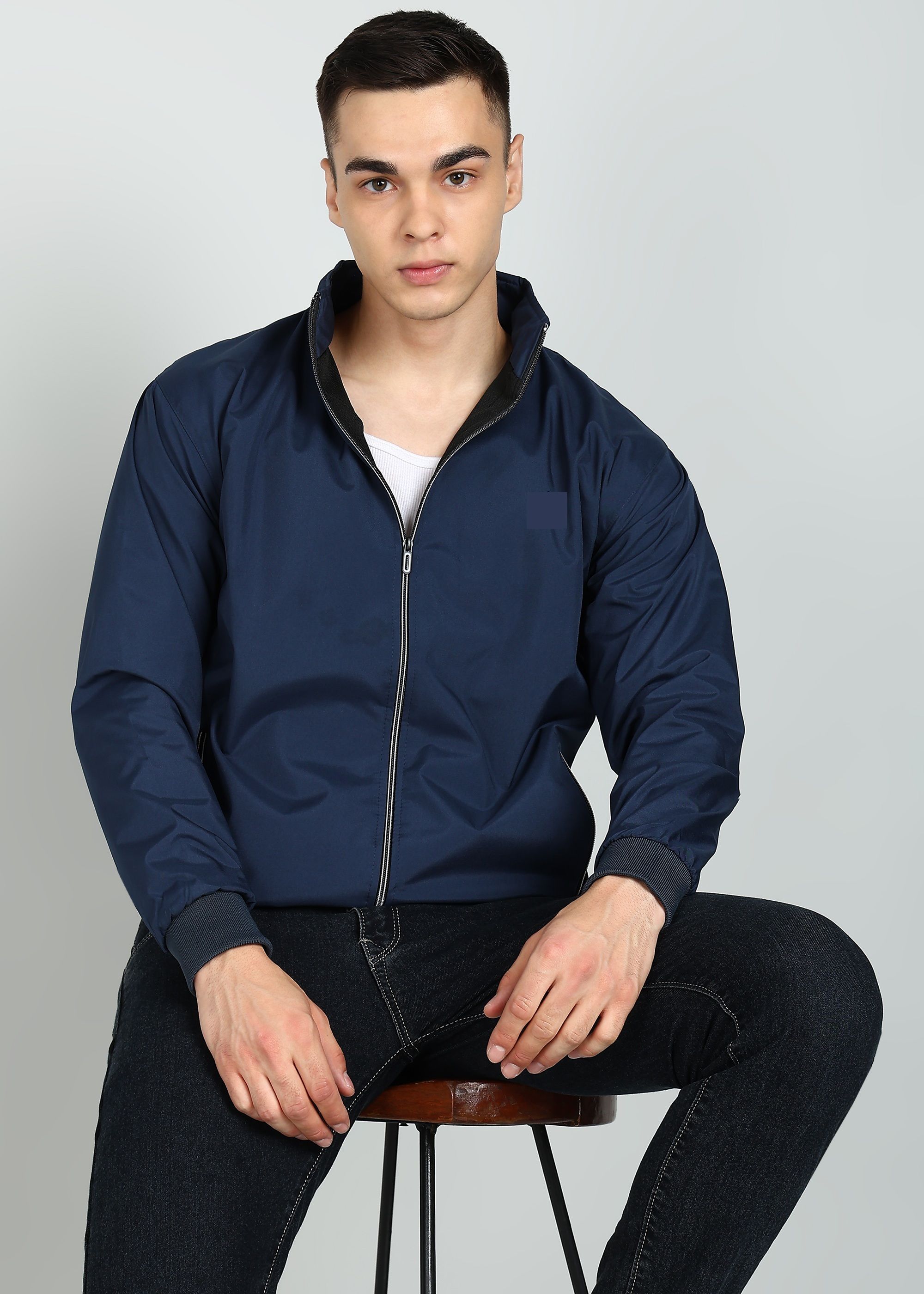 AWIBE MEN SOLID PREMIUM WINDCHEATER JACKET II Solid Men Wind Cheater