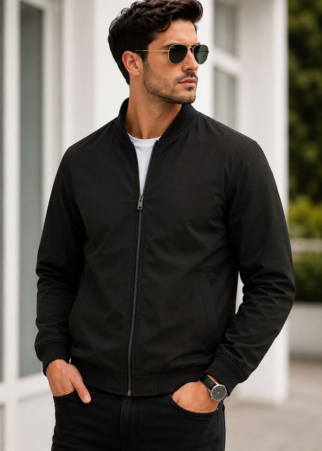 Bcoze Urban Shield Solid Men Wind Cheater-picture-19