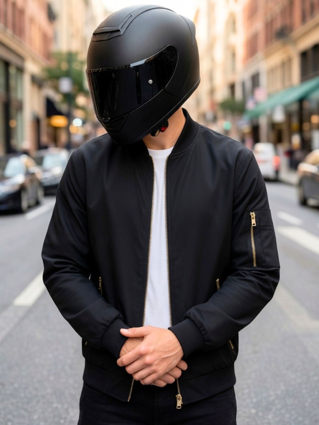 Mia Fashion UPF 50+ UV Protection Biker Jacket for Men Sun Rays Shield Solid Men Wind Cheater-picture-30