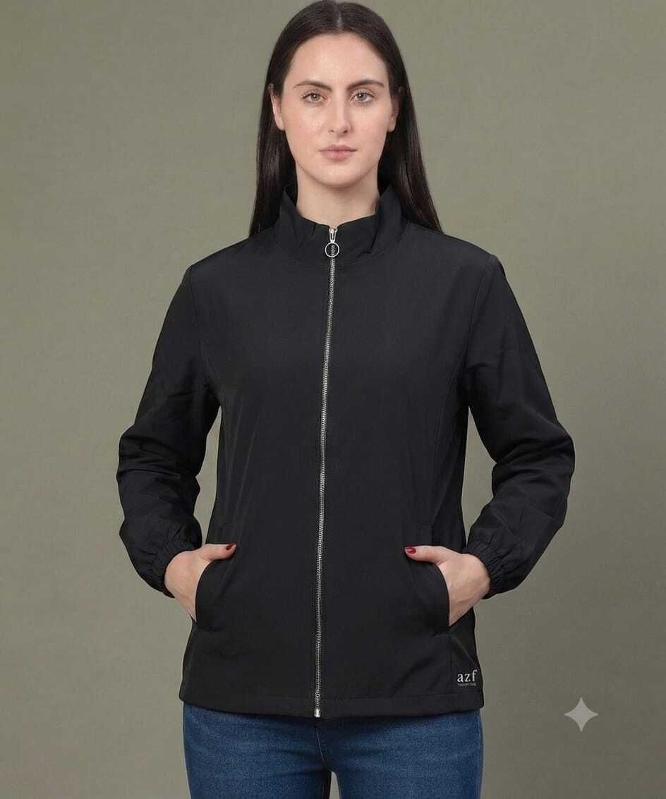 AZF Solid Women Wind Cheater-picture-12