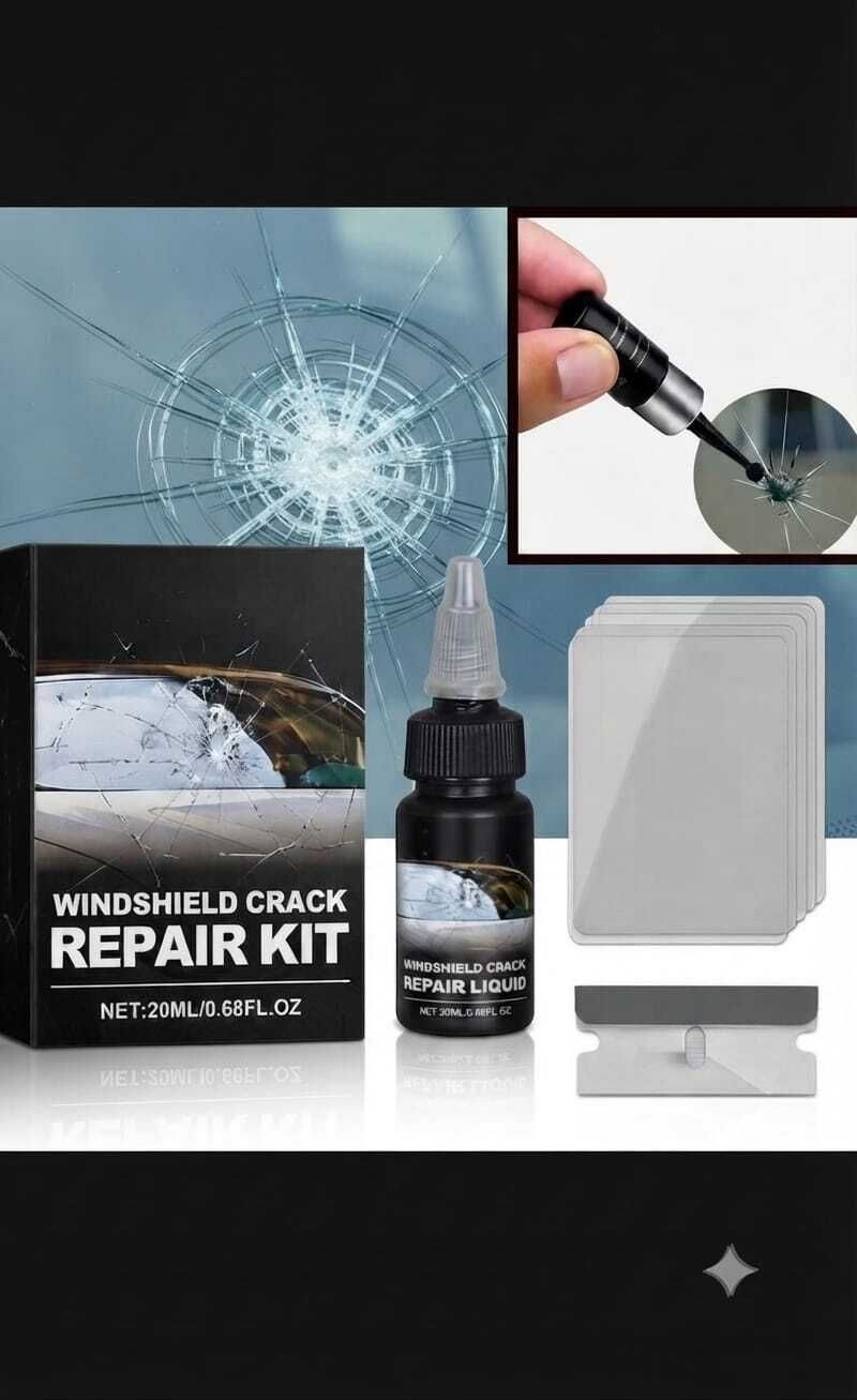 dwarkash enterprise Pro Windshield Repair Resin Kit Edition 9 Windshield Repair Kit-picture-33