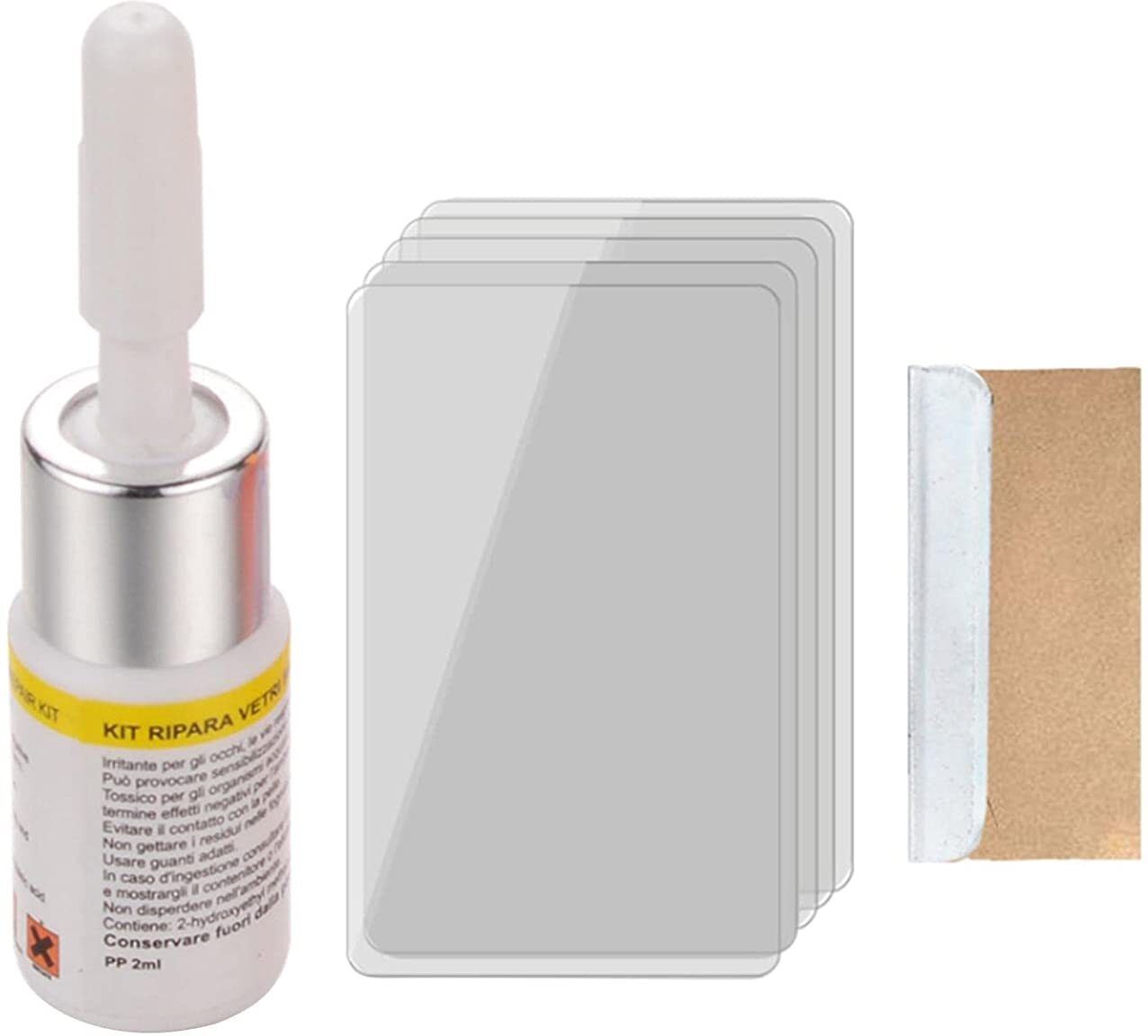 Windshield Crack Repair Kit, Auto Glass Repair Kit for Chips Windshield Repair Kit