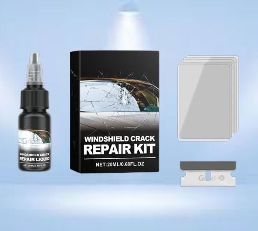 rudra Auto Glass Damage Fix Kit Windshield Repair Kit-picture-9