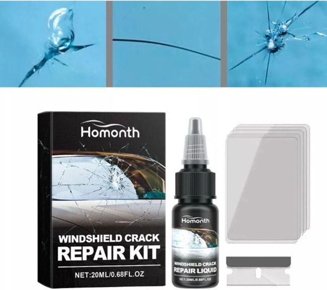 aayu Automotive Windshield Crack Repair Resin Kit – Quick DIY Glass Fix Windshield Repair Kit-picture-21