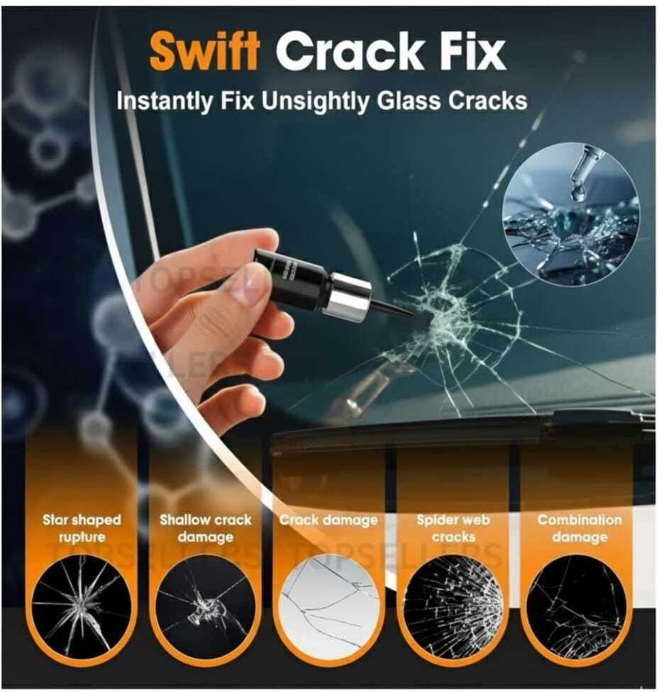Car Windscreen Repair Kit,Car Windshield Crack Scratch Resin Repair Tool Windshield Repair Kit-image-25