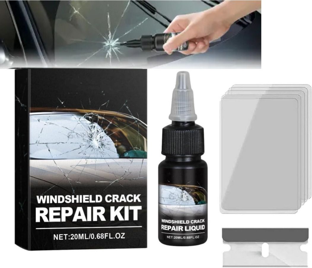 Car Windshield Crack Repair Kit for Glass Chip Fix car front glass windshield cr Windshield Repair Kit-image-20