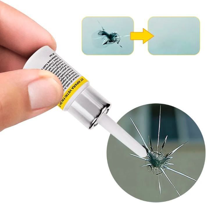 procares Car Cracked Glass Repair Kit Windshield Nano Repair Liquid Auto WindowWindshield Windshield Repair Kit-picture-10